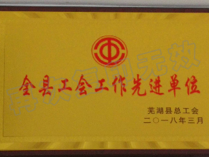 2018全縣工會工作先進單位